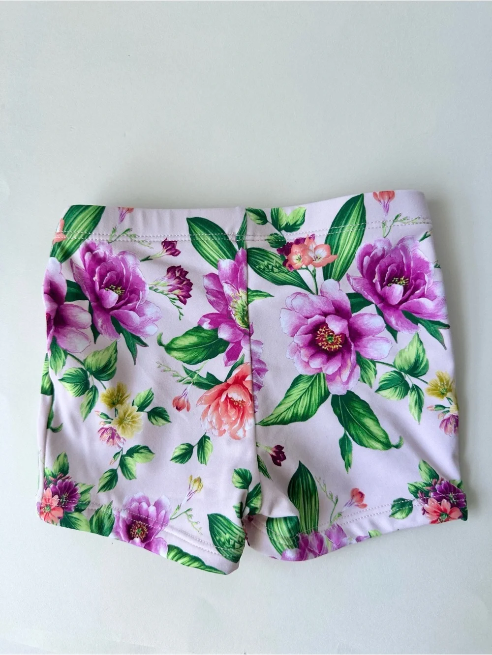 Janie and Jack Floral Euro Swim Shorts